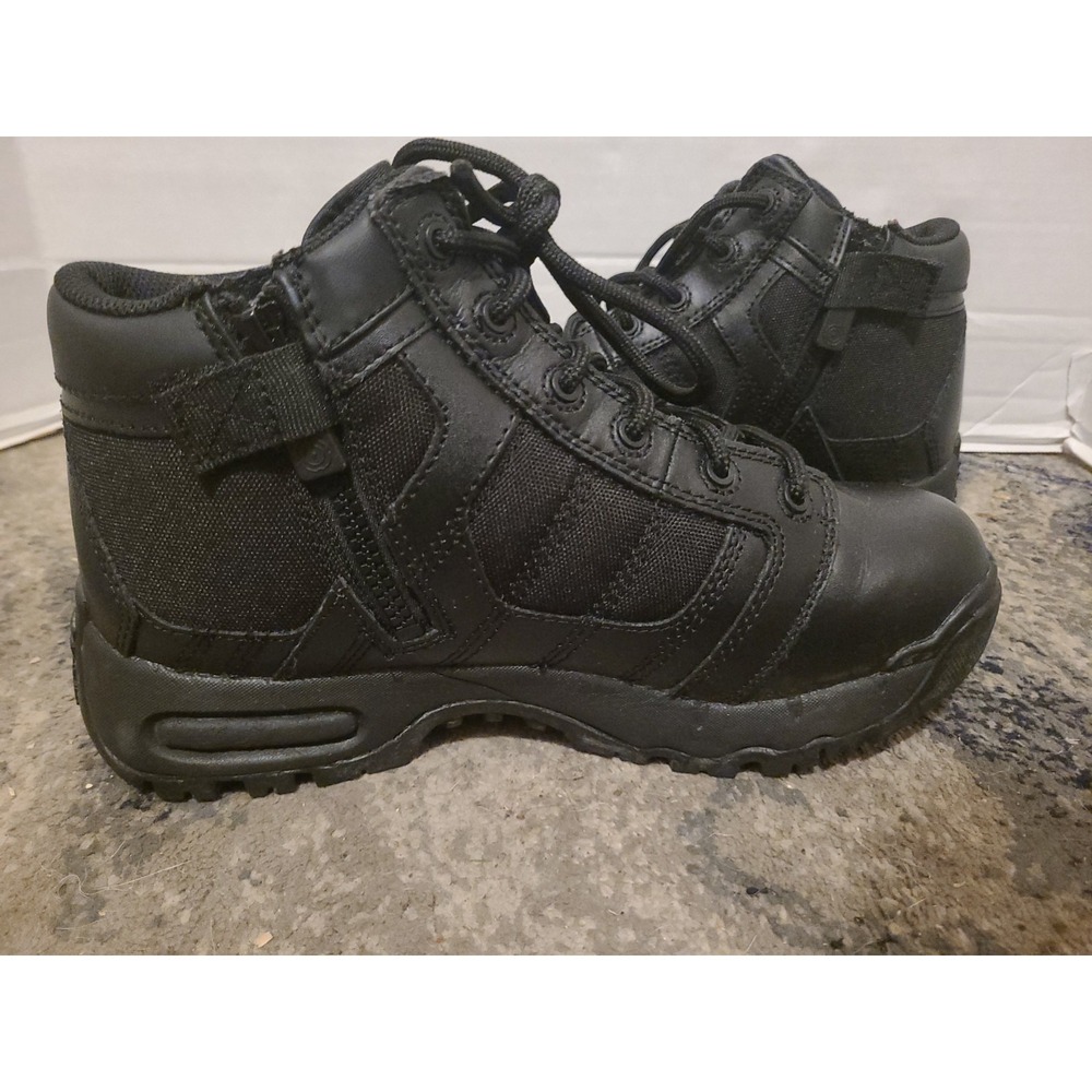 Original SWAT Metro Air 5" Side Zip Tactical Boots Mens Leather Military - 8 - Picture 8 of 16